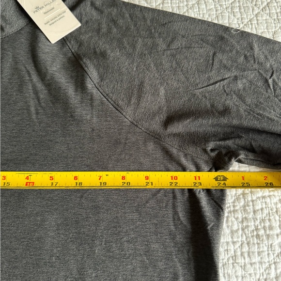 NWT Women’s Peter Millar Perth Mélange Raglan-Sleeve Performance Quarter-Zip XXL - Picture 5 of 13